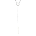 "Brescia" Necklace D 0,154/28 - White Gold 375/1000