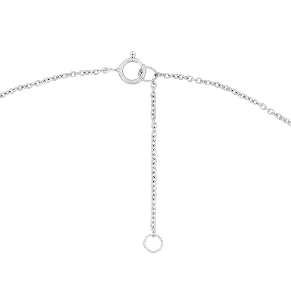 "Brescia" Necklace D 0,154/28 - White Gold 375/1000