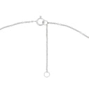 Collier "Brescia" D 0,154/28 - Or Blanc 375/1000