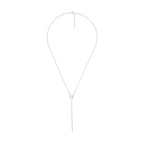 "Brescia" Necklace D 0,154/28 - White Gold 375/1000