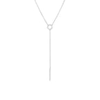 "Brescia" necklace D 0.154/28 - 375/1000 White Gold