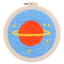 Punch Needle Planète Saturne