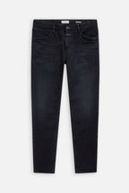 Jean Drop Cropped - Blue/Black - Homme