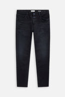 Cerrado - Vaqueros drop cropped - Azul/Negro - Hombres