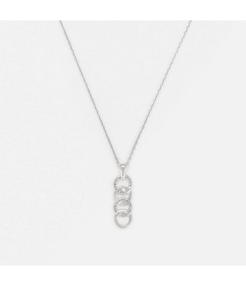 Collier "Ronds Entrelacés" - D0,05/28 - Or Blanc