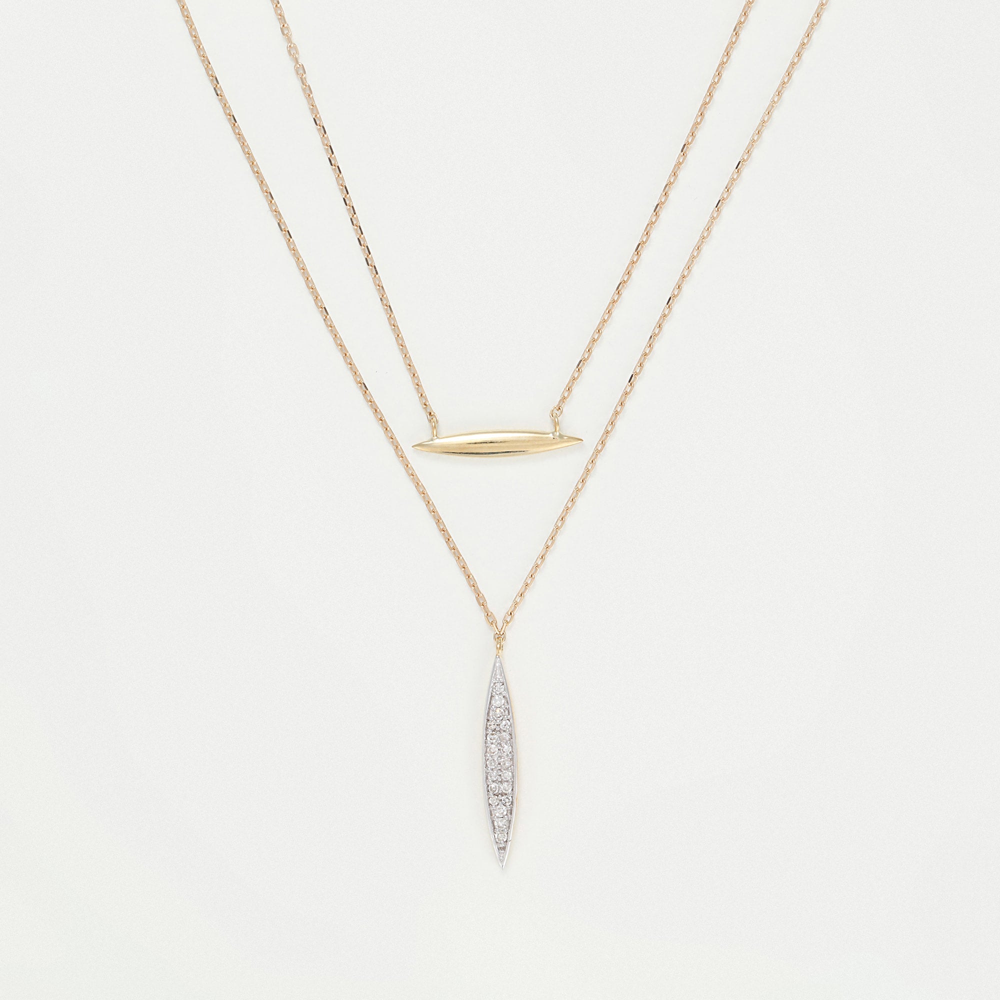 "Marcelia" Necklace D0.061Ct/20