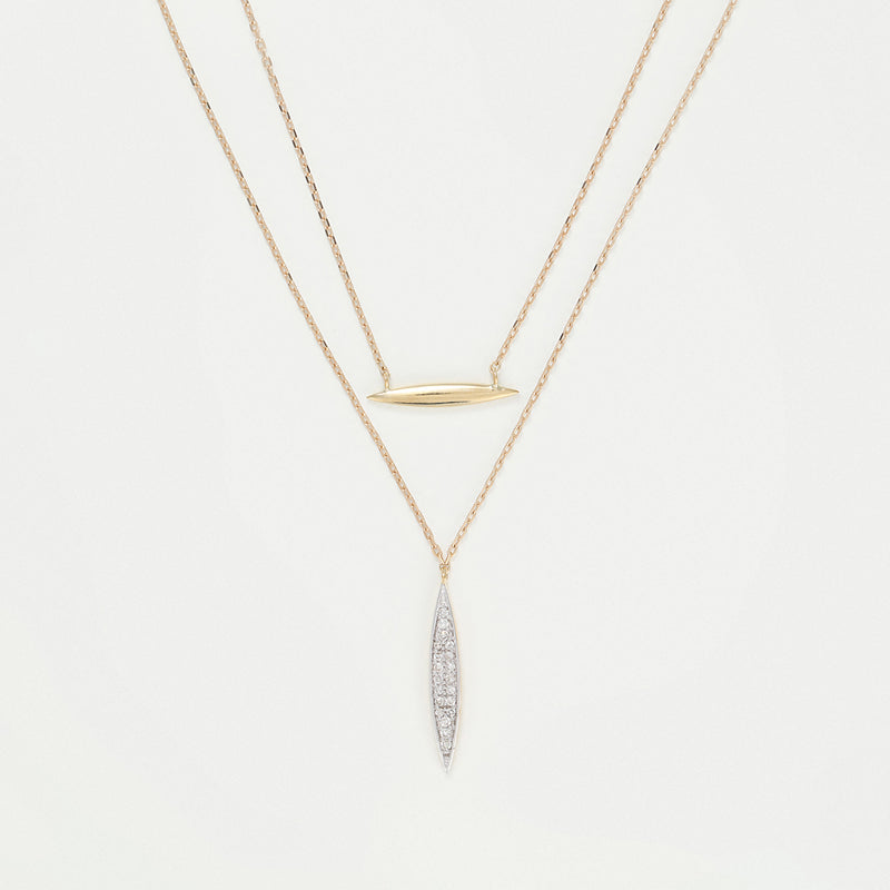 “Marcelia” necklace D0.061Ct/20