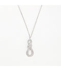 Collier "April" D0,06/26 - Or Blanc 375/1000