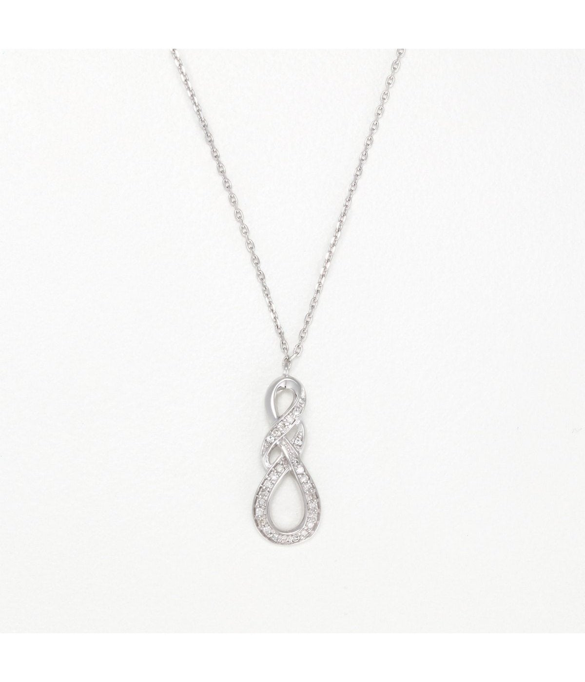 Collier "April" D0,06/26 - Or Blanc 375/1000
