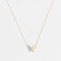 "Bloom" Necklace D0.05/19 - 375/1000 Yellow Gold