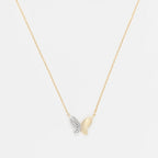 "Bloom" Necklace D0.05/19 - 375/1000 Yellow Gold