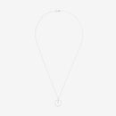 Cercle Prodigieux" necklace D0,03/9 - Gold Blanc 375/1000