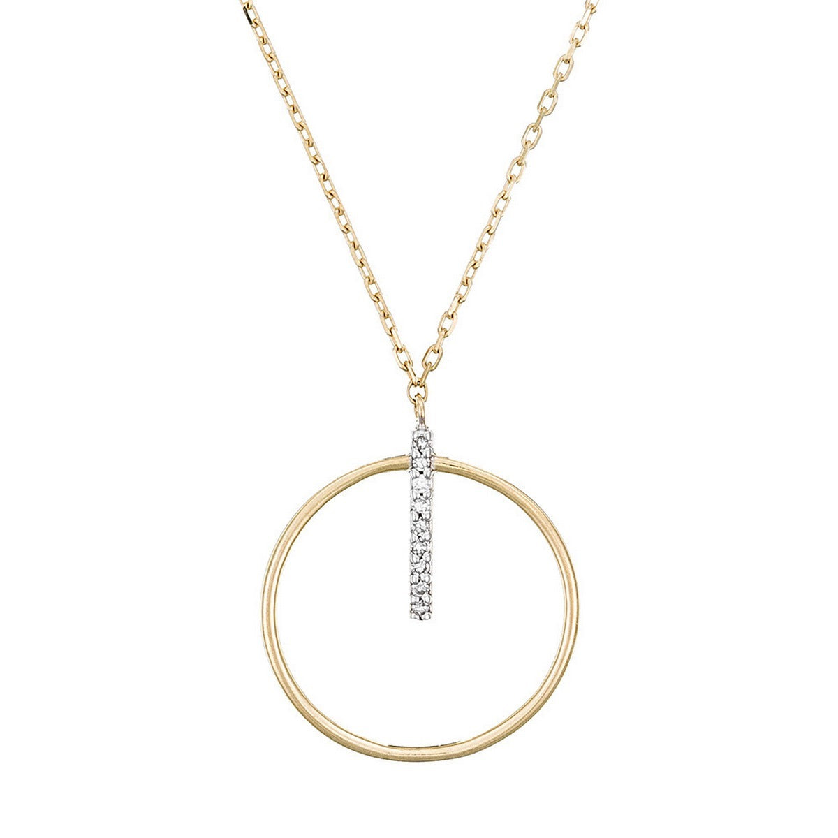 Collier "Cercle Prodigieux" Diamant 0,03/9