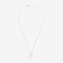 Necklace "Cercle Prodigieux" D0,03/9 - Yellow gold 375/1000