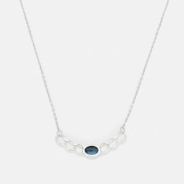 Collier "Anastasia Topaze"  Lbt0,57/1