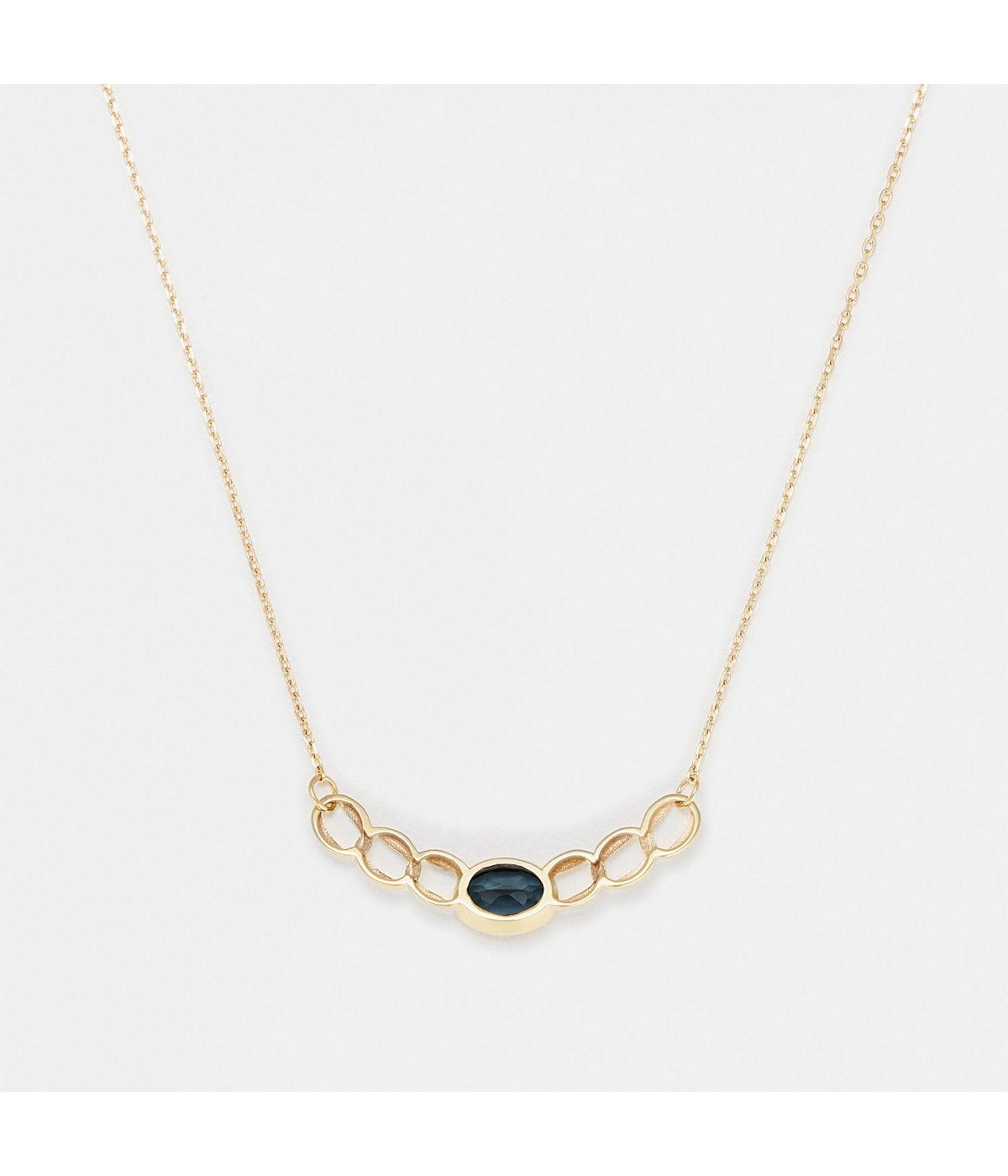 Collier "Anastasia Topaze" -  Lbt0,57/1 - Or Jaune