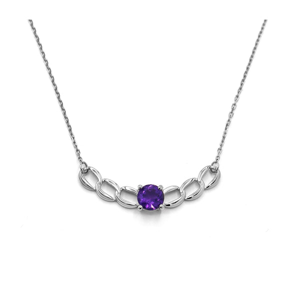Collier "Anastasia Ametyste" Am 0,51/1