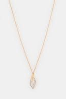 "Antonella" necklace D0.06/18 - 375/1000 Yellow Gold
