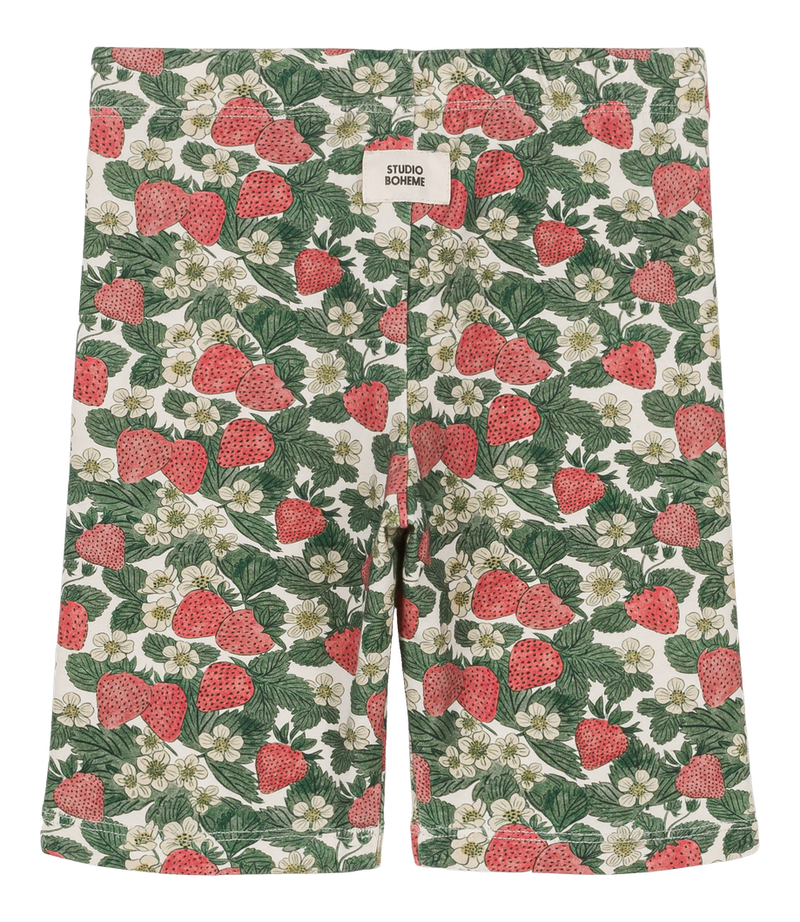 Cycliste Jeannie Fraises