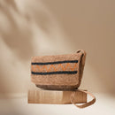 Cyrielle Bag - Brown & Black & Orange