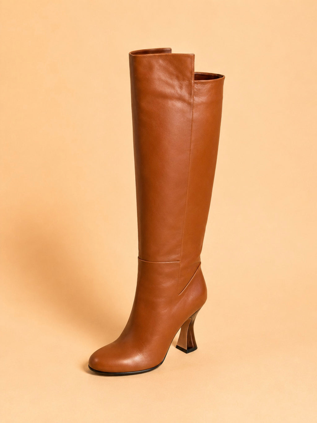 Valda High Boot In Coffee Calf