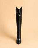 Valda High Boot In Black Calf