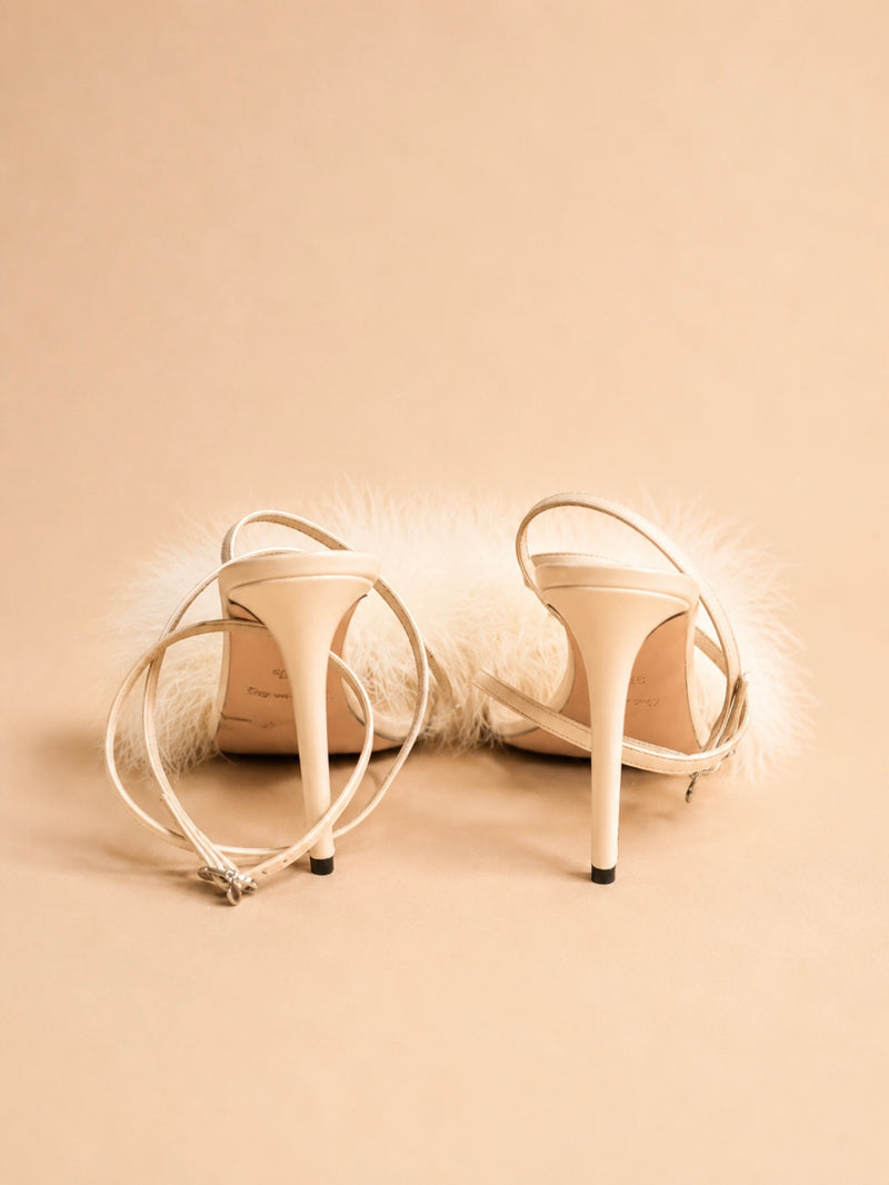 Omyra In Ivory Nappa