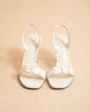 Oriana In Ivory Nappa