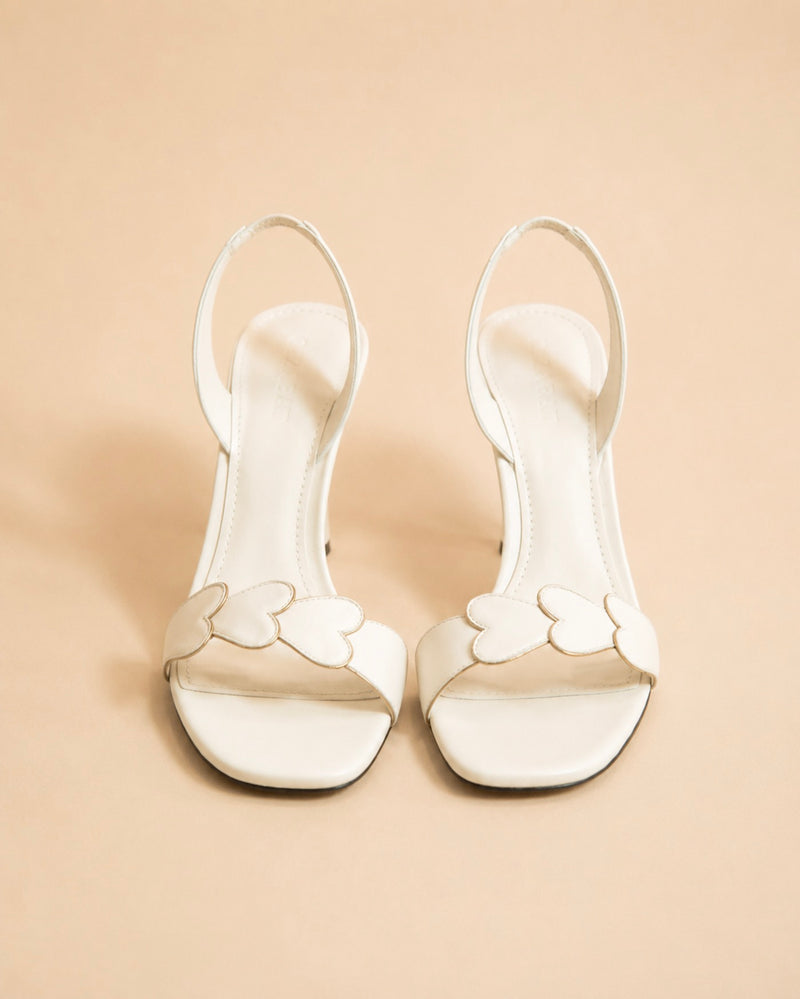 Oriana In Ivory Nappa