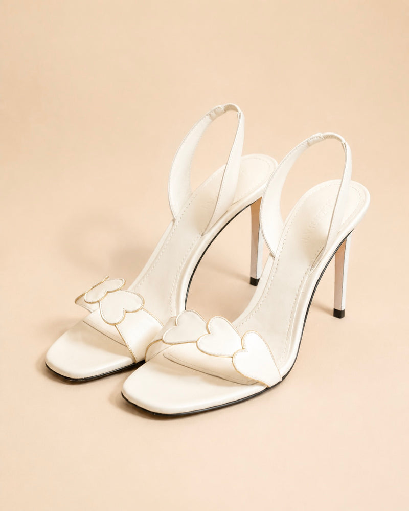 Oriana In Ivory Nappa
