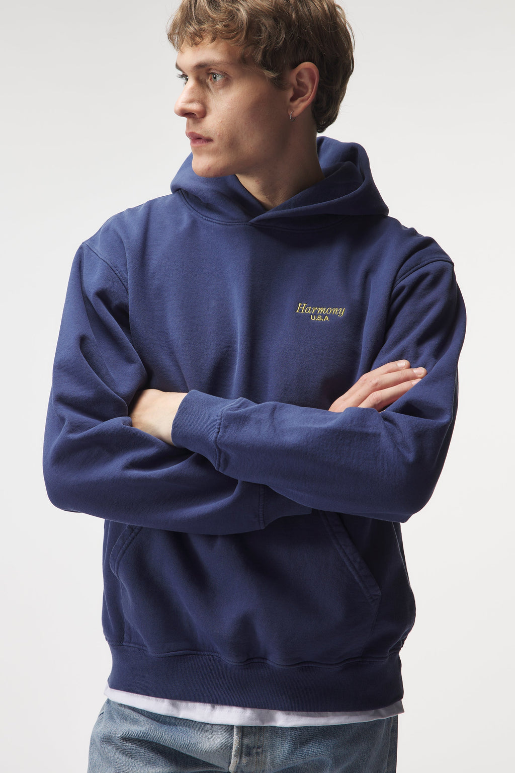 Sweatshirt Cursive - Deep Navy