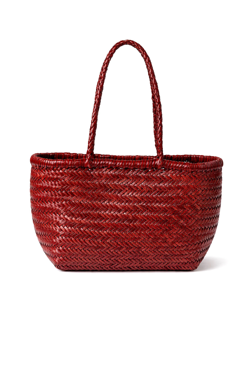 Borsa shopping Delhi Medium - Bordeaux