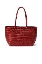 Borsa shopping Delhi Medium - Bordeaux