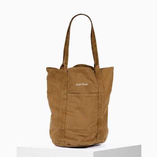 Petit Cabas Coton Noisette