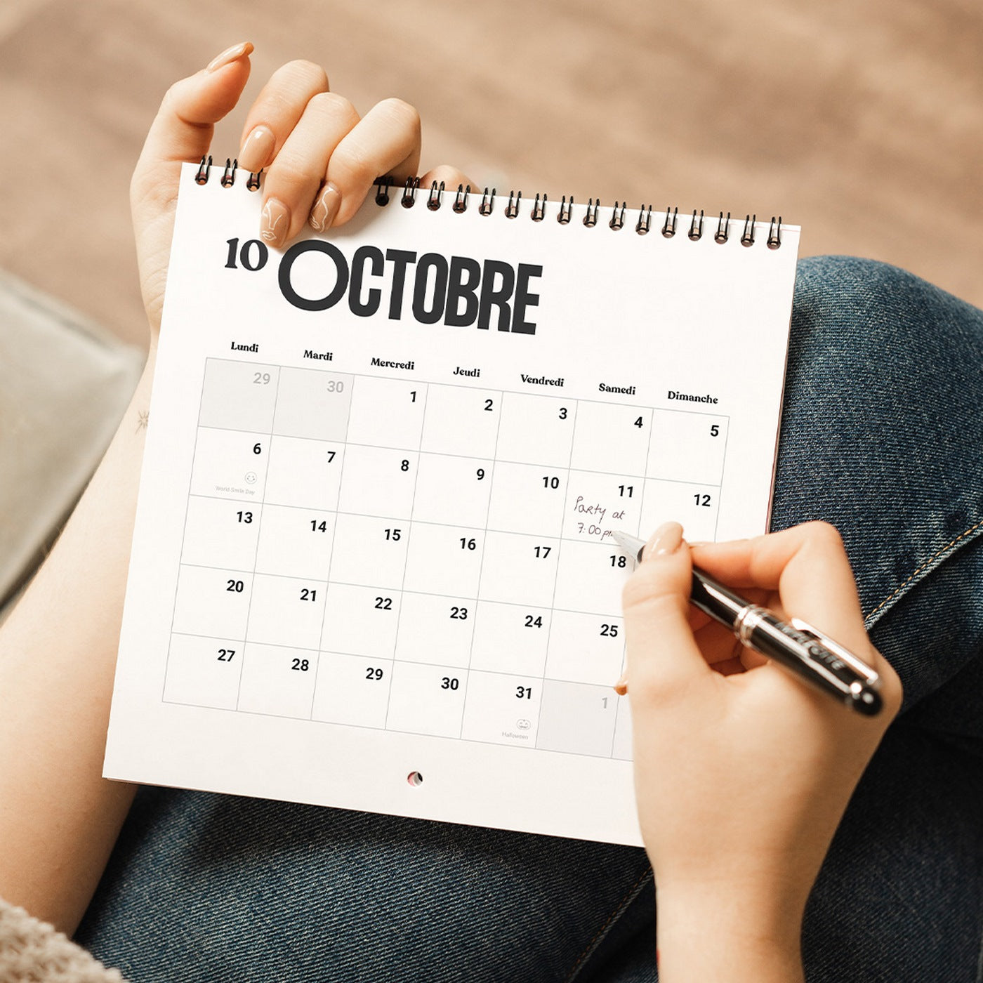 Calendario Cuadrado 2026