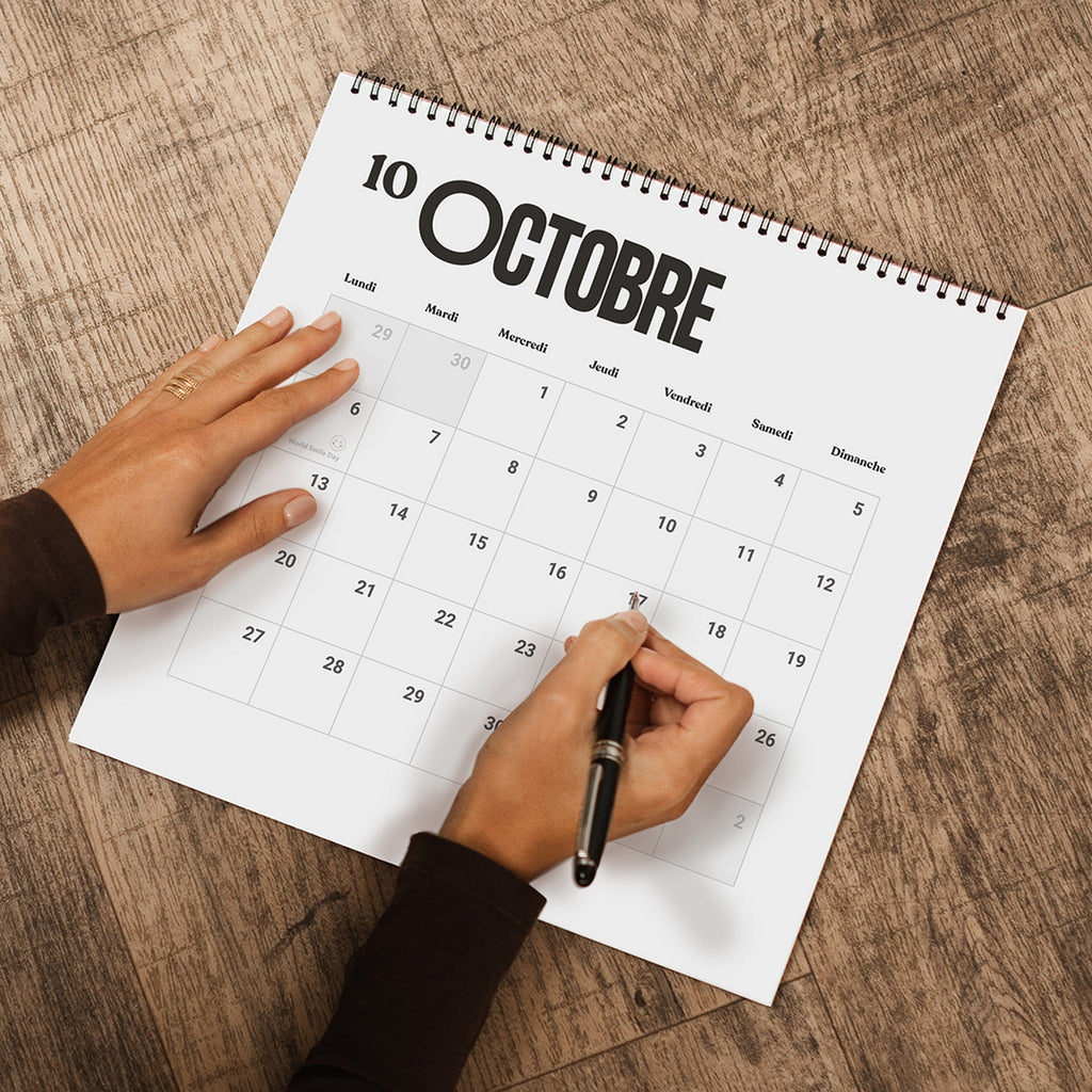 Calendrier Carré XL 2026