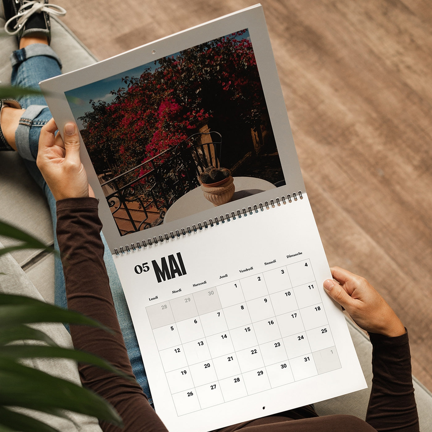 Calendrier Carré XL 2026