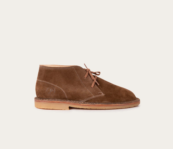Lage Schoenen Camargue - Suède Taupe - Unisex
