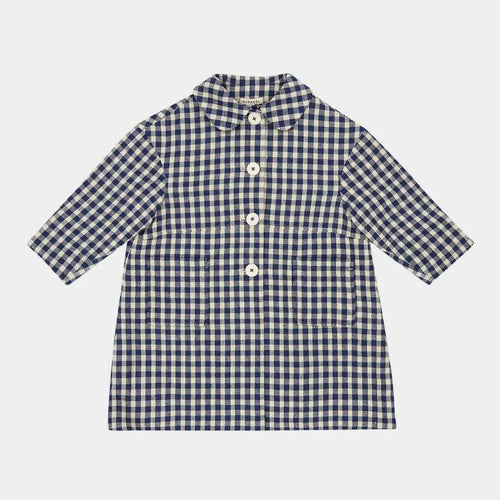 Veste Cambridge navy check Caramel - Sélection Caramel à retrouver sur amaetc.com, concept store eco friendly pour enfants