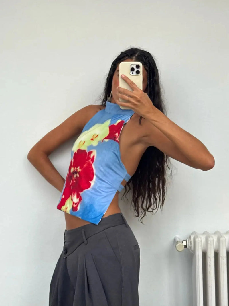 Top Camelia Reversible