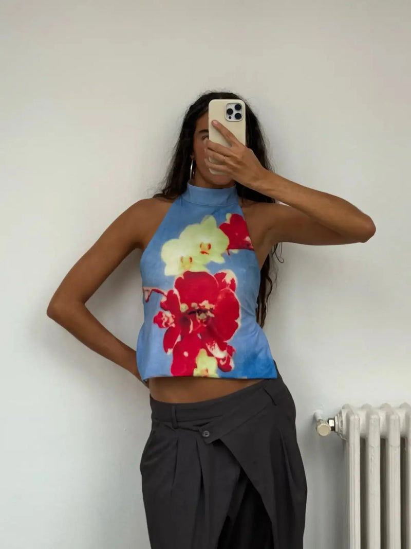 Top Camelia Reversible