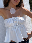 Camila Top/Falda - Crema