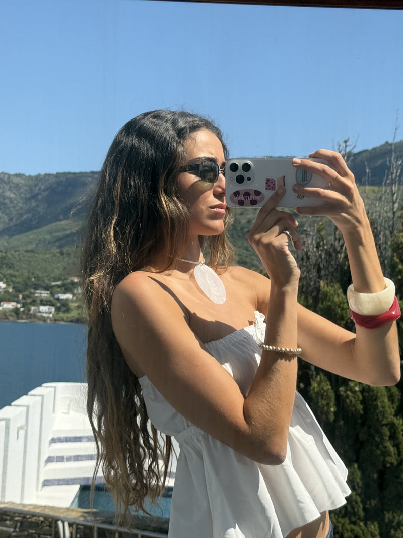 Camila Top/Falda - Crema