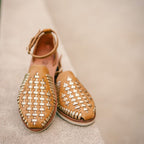 Huaraches Camila - Camel Champagne