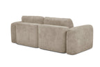 Nao – Kompaktes Eckschlafsofa – Chenille-Stoff