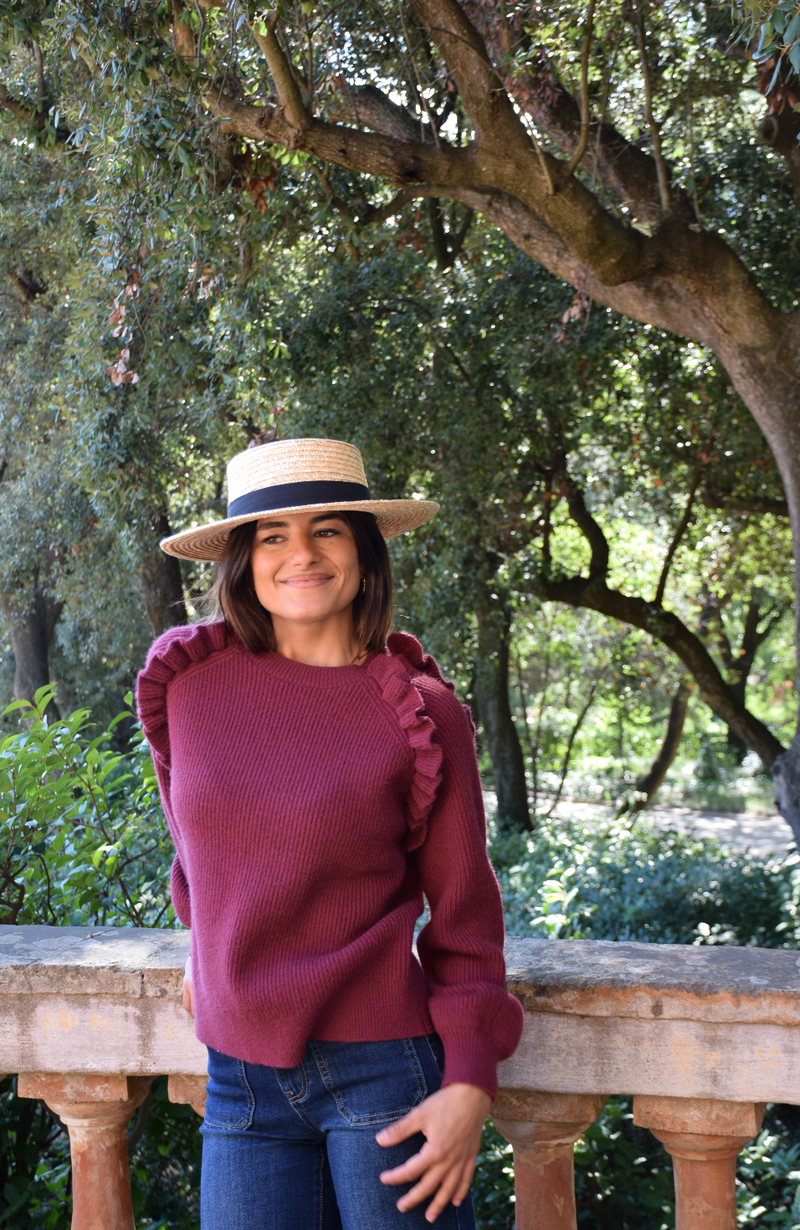 Pull Nora Burgundy