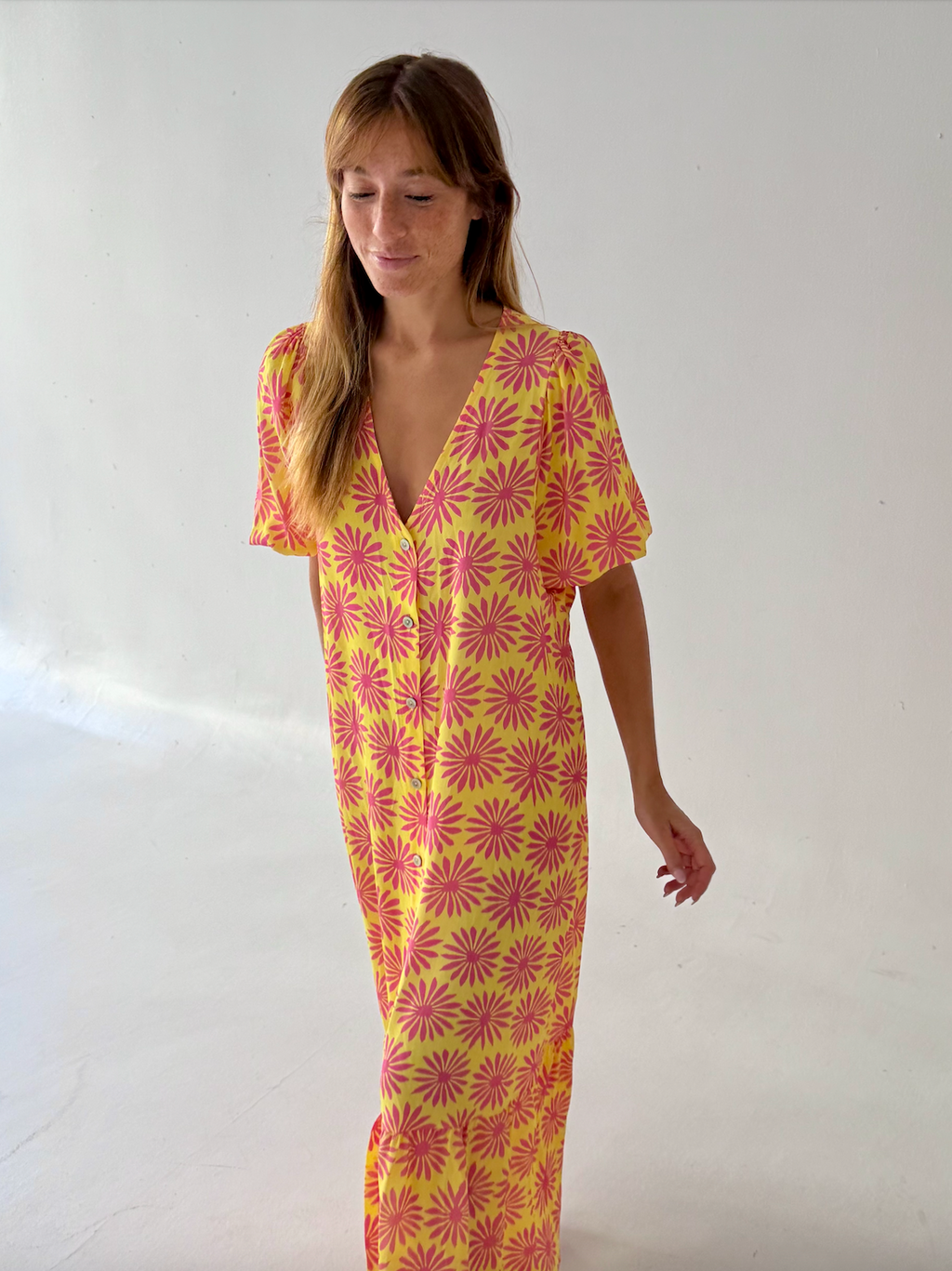 Robe Mica Jaune