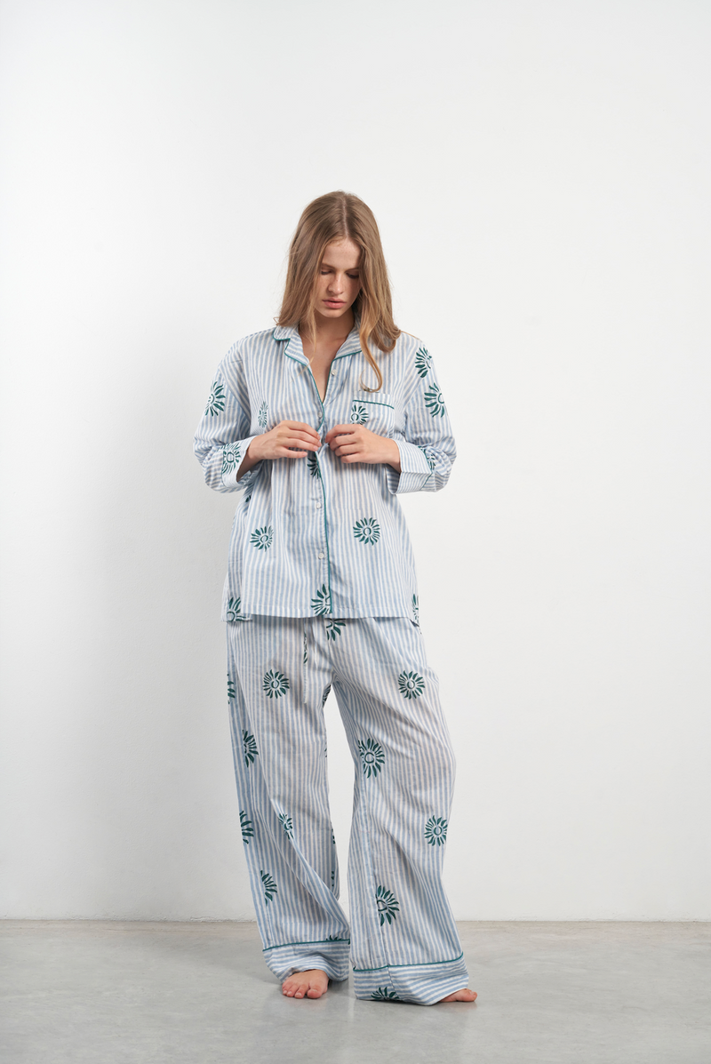 Sabela Blue Pyjamas