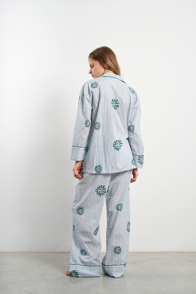 Sabela Blue Pyjamas