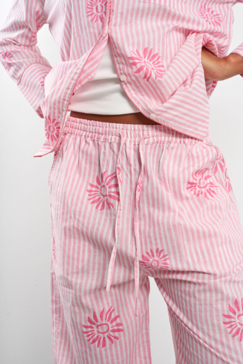 Sabela Pink Pyjamas
